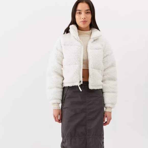 The North Face Jackets & Blazers - The North Face Nuptse Sherpa Puffer Jacket White